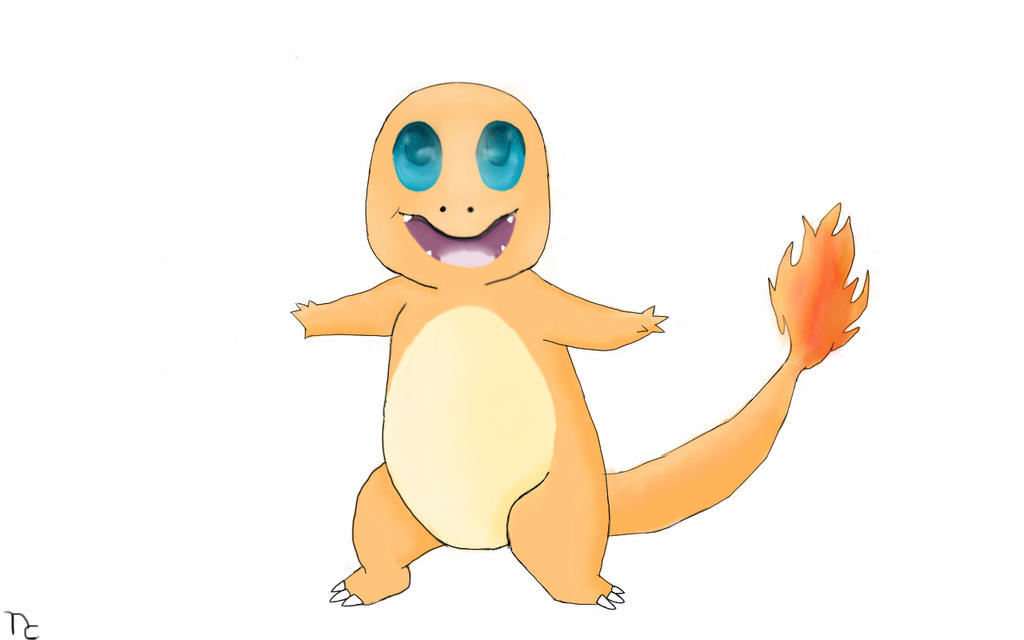 Charmander (Practice with shading) by Zawnbre on DeviantArt