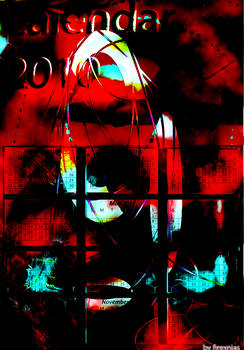 Calendar 2010 +Red And Black+