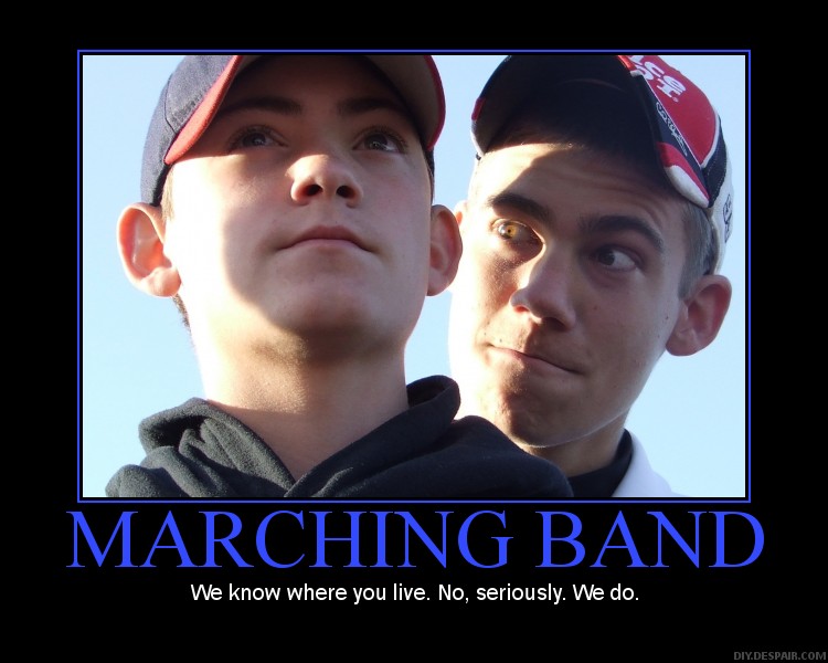 Funny Marching Band Inside Jokes