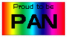 Pansexual and Proud Stamp by Dinru