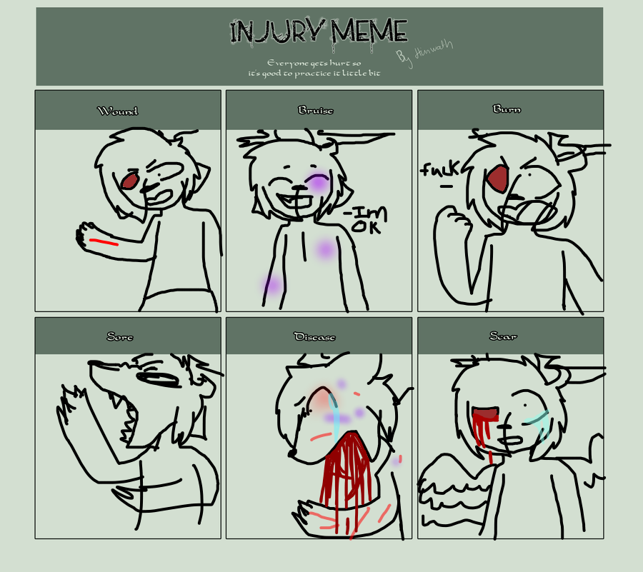 Reportlab Injury Meme Injury meme by WillowSucks on DeviantArt