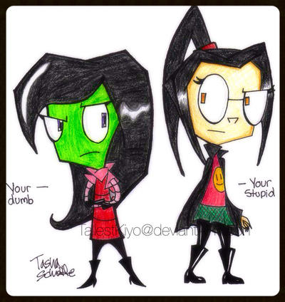 Gender Bent: Zim and Dib