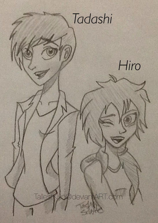 Genderbend- Tadashi and Hiro