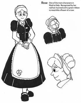 Maid to Help Sketch: Rose