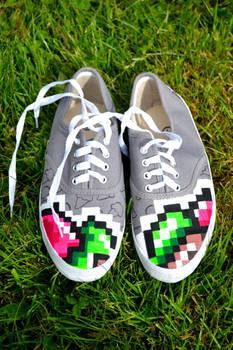 kooma pixel ice cream plimsol