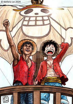 One Piece. Anime and Live Action