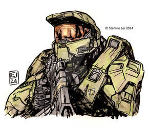 Halo. Master Chief