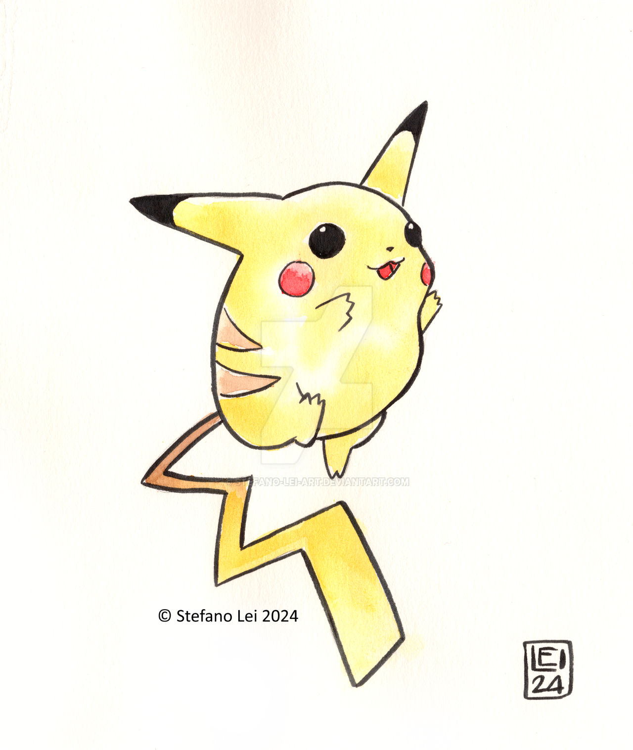 Pikachu Vector Deviantart Pikachu by Stefano-Lei-Art on DeviantArt
