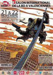 VAL EN BULLES French poster - Six Gun Gorilla