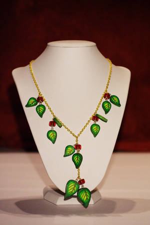 Leaf Necklace by Dimolicious Leaf Necklace by Dimolicious