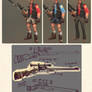 Sniper Shorts set concept
