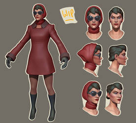 Female Spy WIP