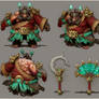 Dota 2 | Zhong Kui Pudge set sculpt