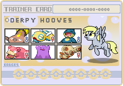 Derpy Hooves Traner Card