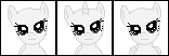 Pony icon base: charming smile