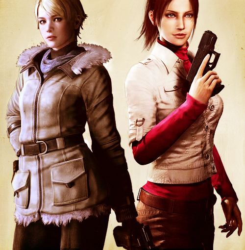 Sherry Birkin and Claire Redfield