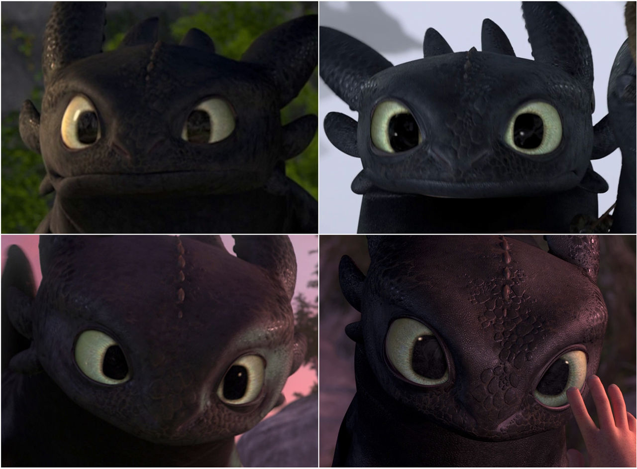 Toothless's eyes size (HTTYD1) by Roma2poi on DeviantArt