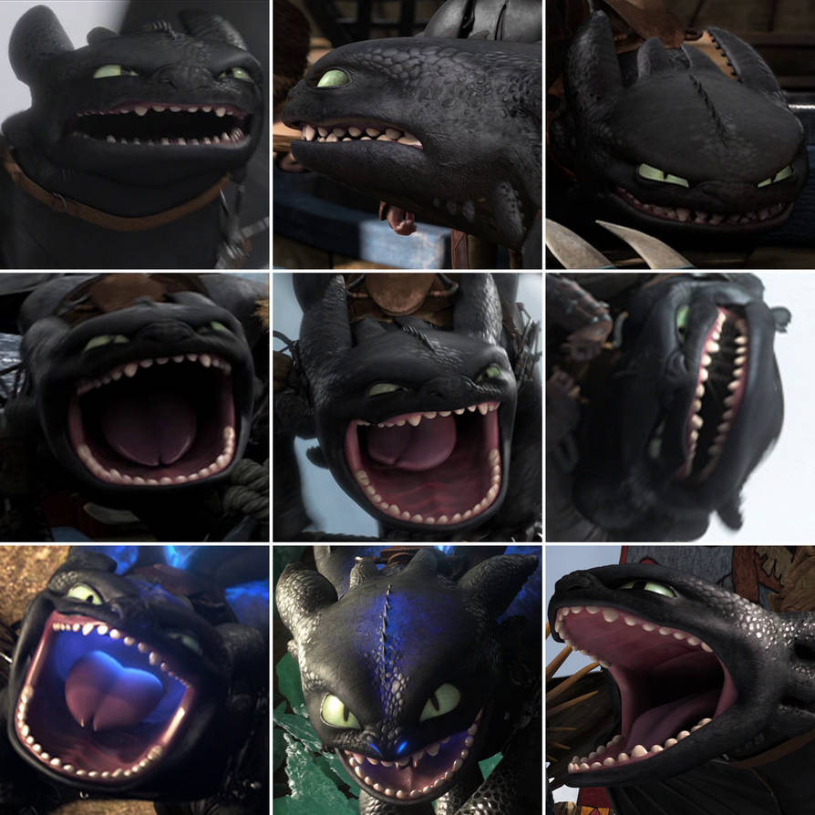 Toothless's scary faces in HTTYD2 (part 2) by Roma2poi on DeviantArt
