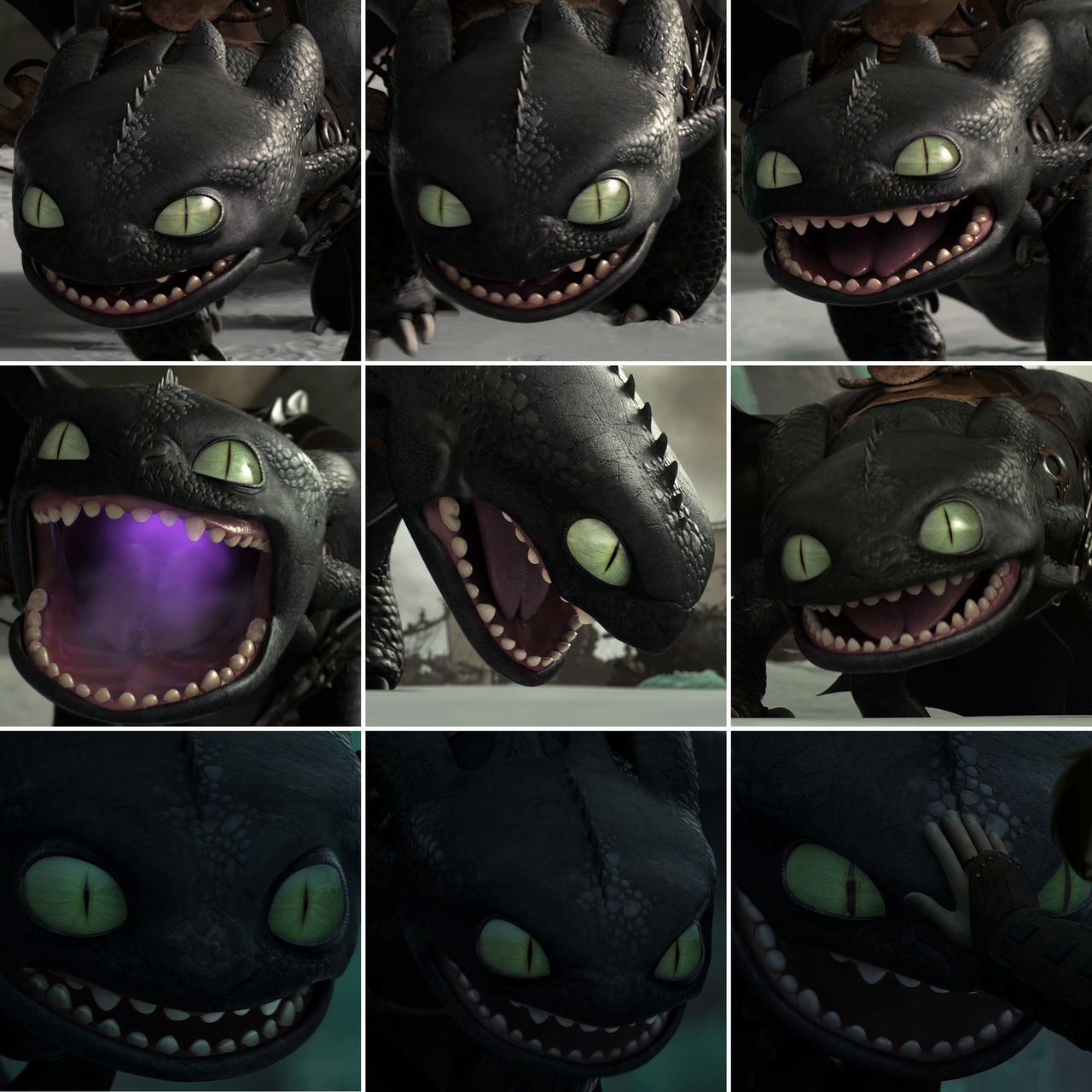 Toothless Going Invisible Toothless's scary faces in HTTYD2 (part 3) by Roma2poi on DeviantArt
