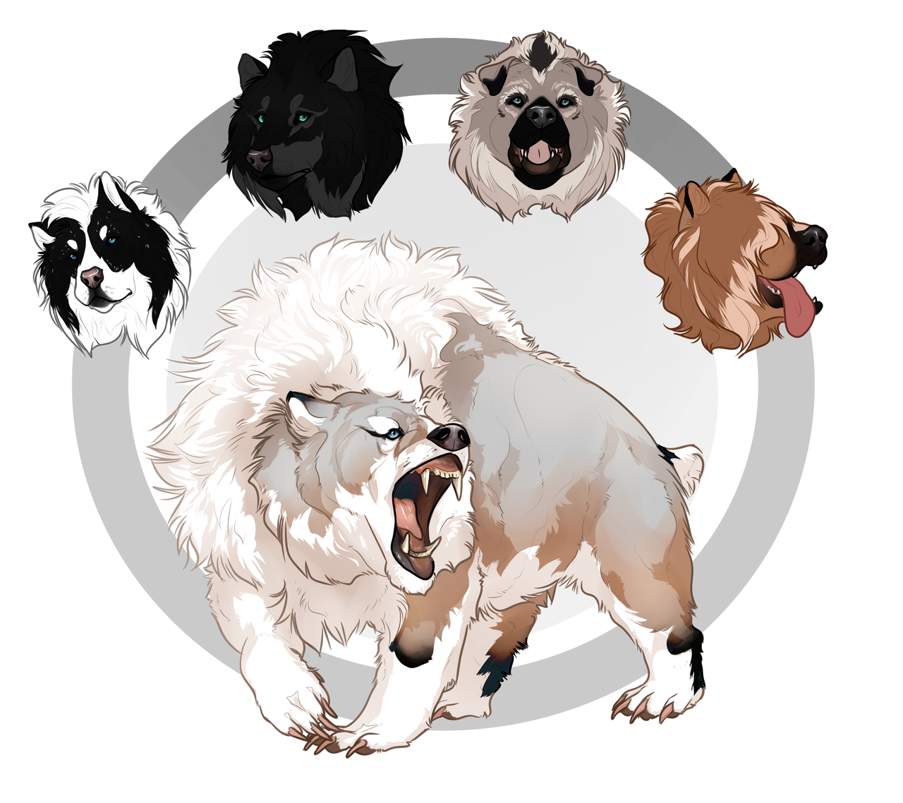 all the tokos by scarletmythic on DeviantArt