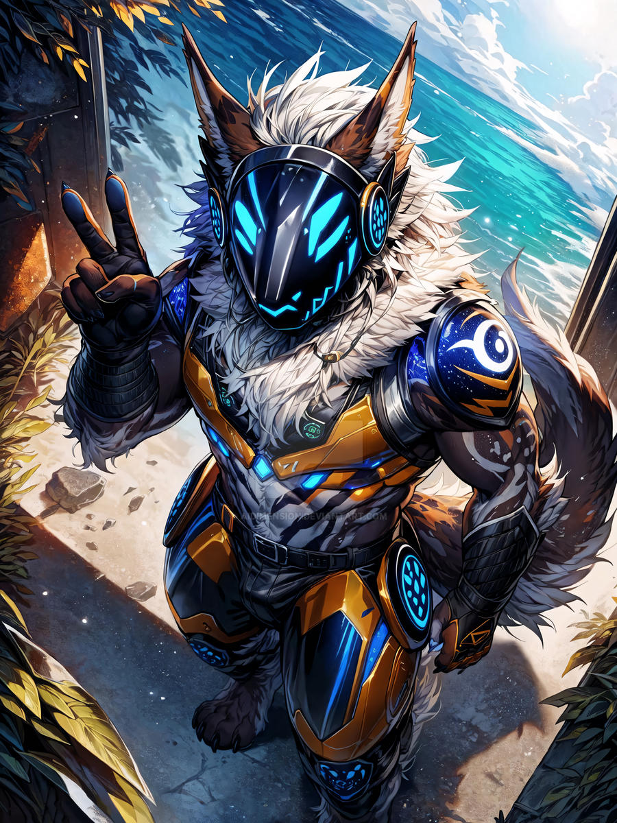 0035 Adoptable Protogen by aidimension on DeviantArt