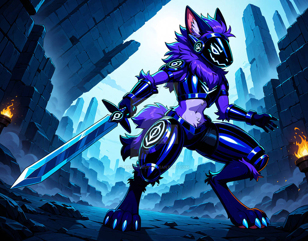 0127 Adoptable Protogen by aidimension on DeviantArt