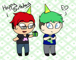 Happy Birthday Jack! (Septiplier Chibis)