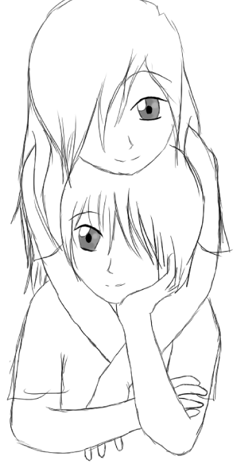 Couple sketch-base used by tintedslightly on DeviantArt Couple sketch-base used by tintedslightly on DeviantArt