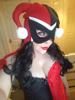 Harley Quinn Corset and Hat