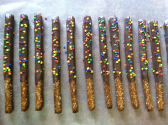 Chocolate Covered Pretzels