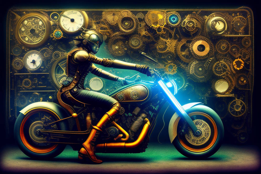 Funky Animation Rider Funky Motorcycle 07-0000 by wandering-gecko on DeviantArt