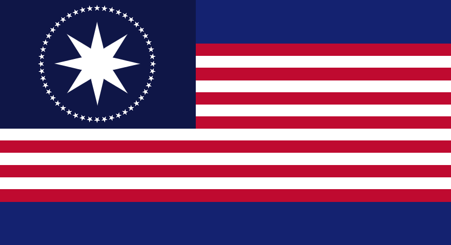 Flag of Unity (13 stripes)