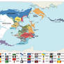 Unus Solum Political World Map (1827)