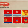 Socialist Balkan Flags (Spartakus)