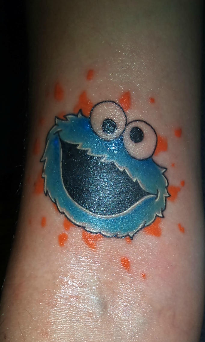 Cookie Monster Tattoo By Minihexy On Deviantart Cookie Monster Tattoo By Minihexy On Deviantart