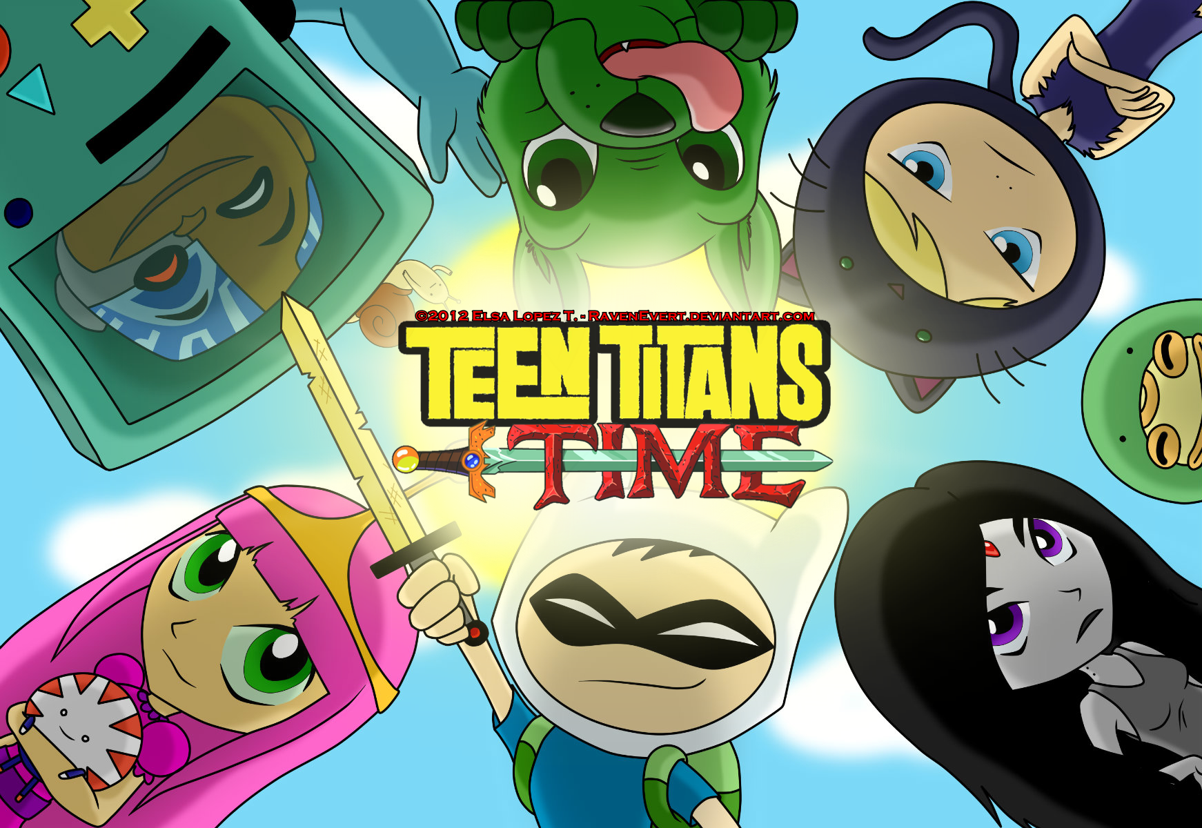 Teen Titans Time! - Wallpaper