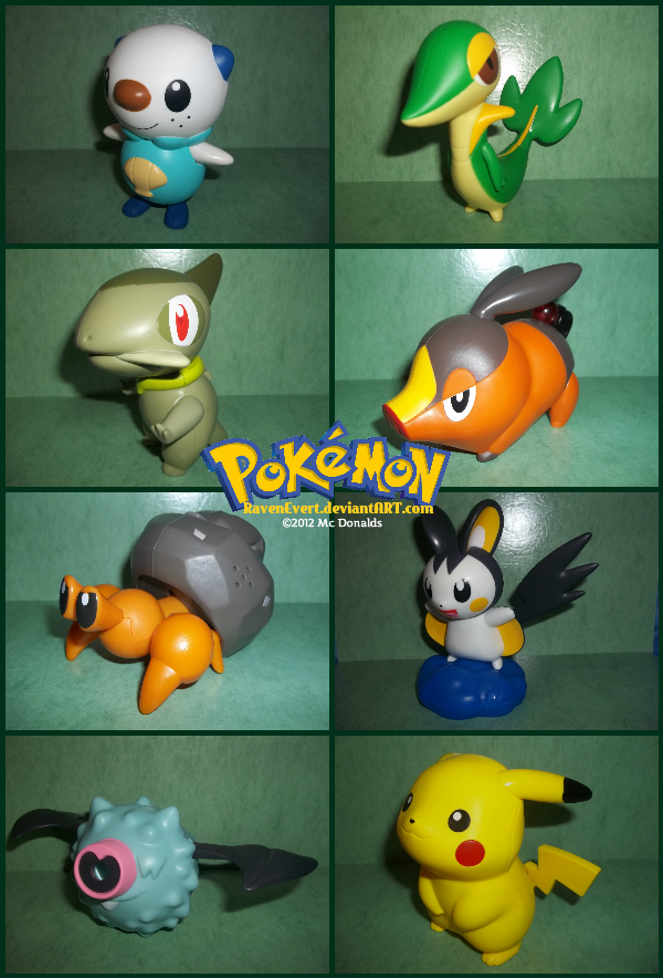 Coleco Pokemons Mcdonalds 2012 Completa