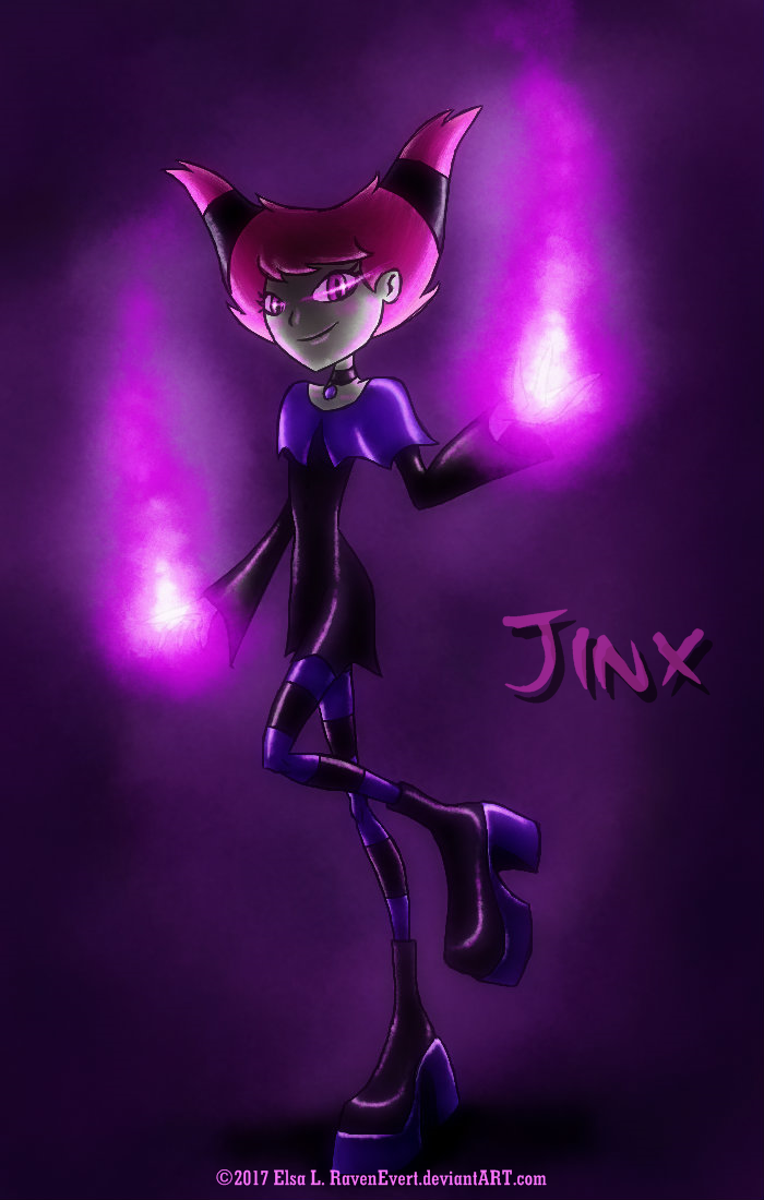 Jinx Teen Titans By Ravenevert On Deviantart 