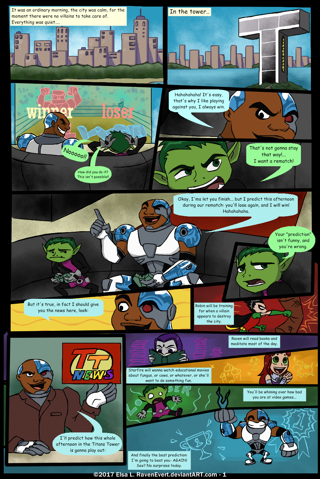 Comic: Humor Changes - Page 1