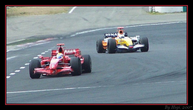 Massa and Fisichella - Race II