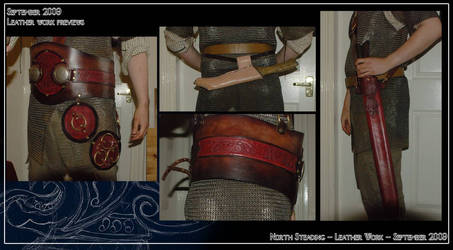 September Leatherwork Preview