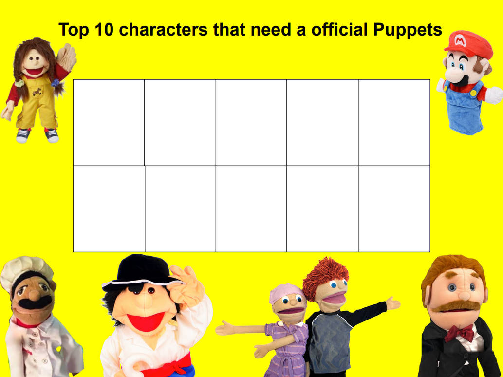Top 10 Characters That Need Official Puppets by Pricklepineapple on ...
