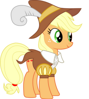 Applejack as Smart Cookie