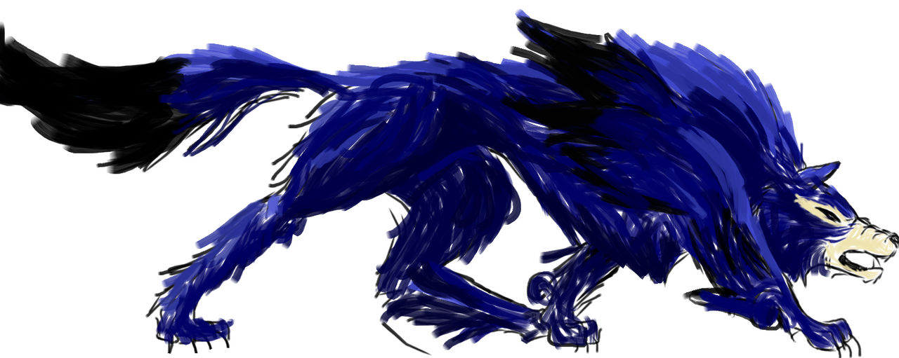 Blue Wolf by DigimonSaversLover on DeviantArt
