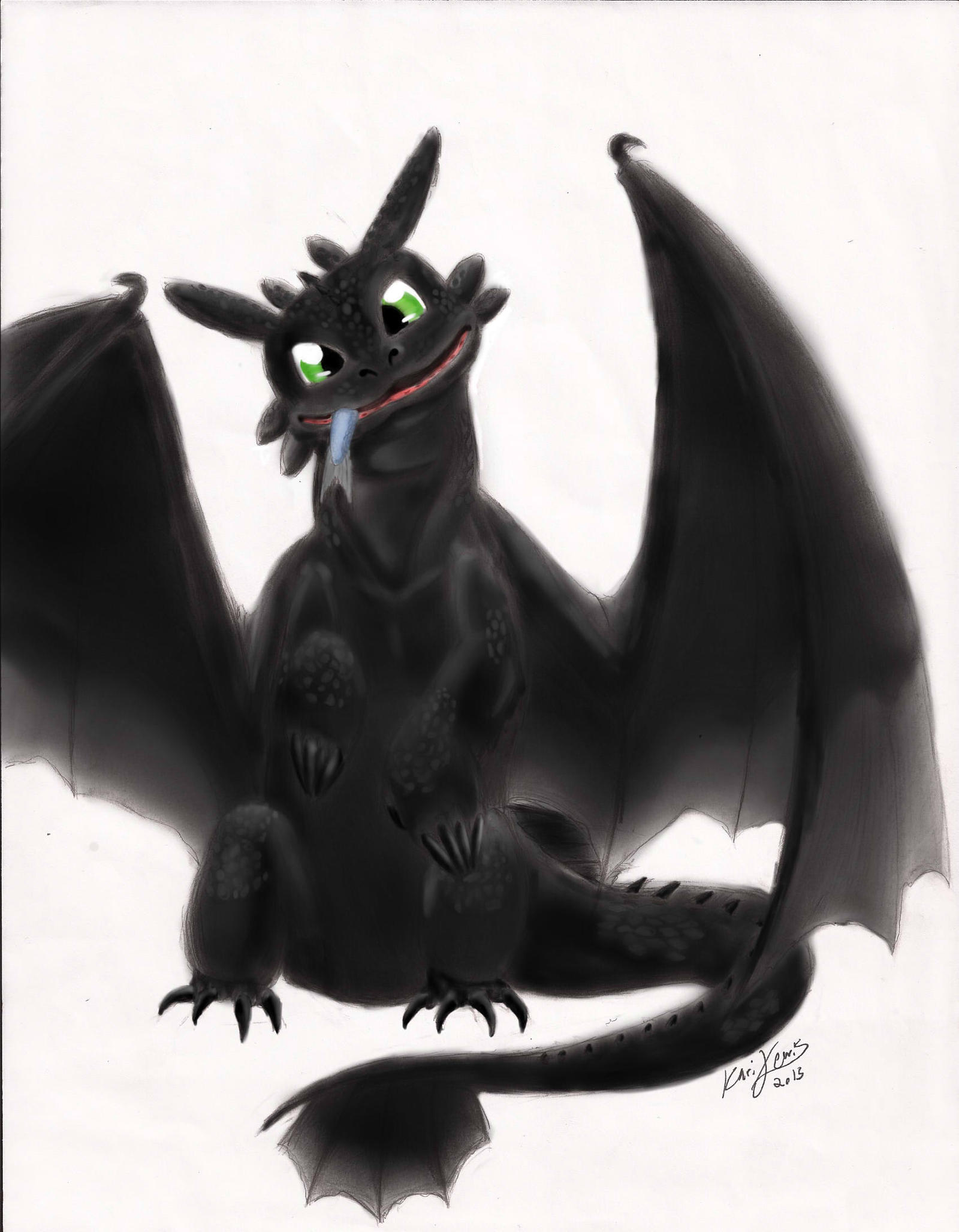 Toothless by DigimonSaversLover on DeviantArt