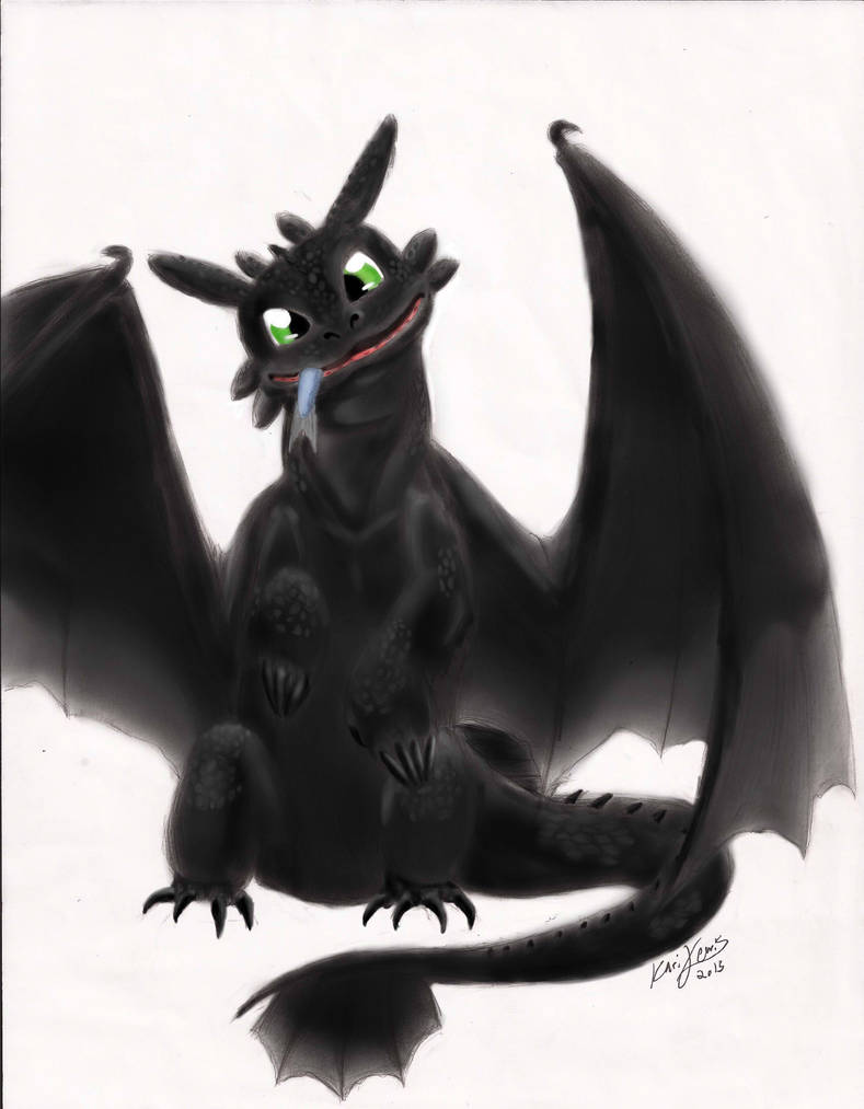 Toothless by DigimonSaversLover on DeviantArt