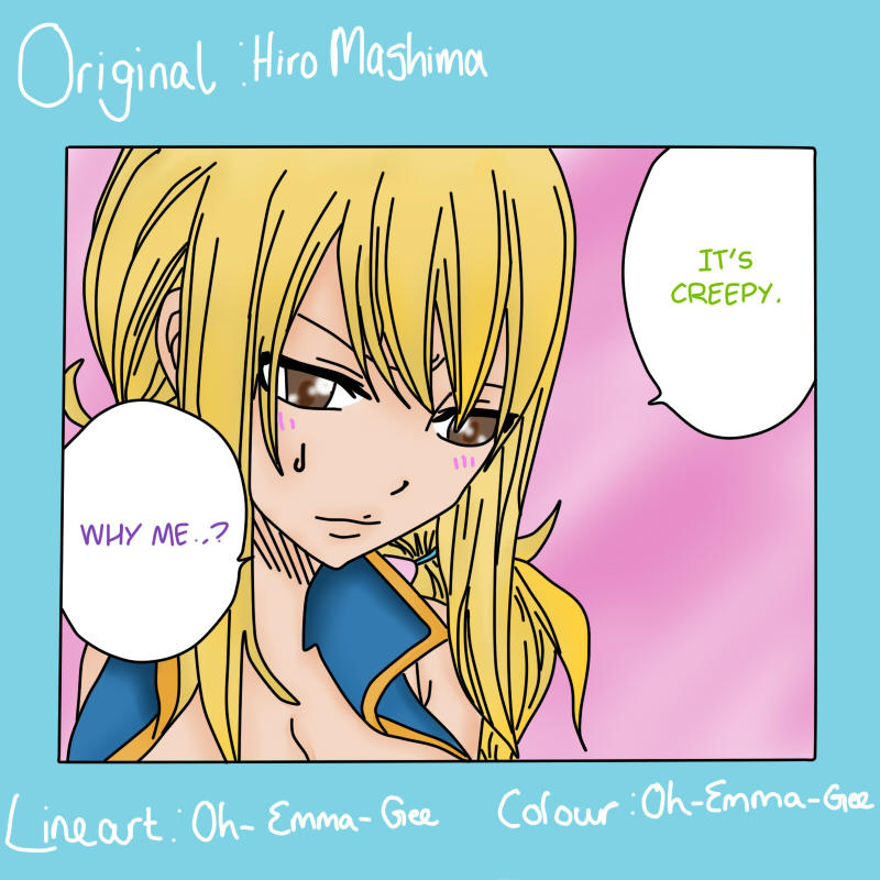 Fairy Tail 313 Lucy Wonders Why By Oh Emma Gee On Deviantart