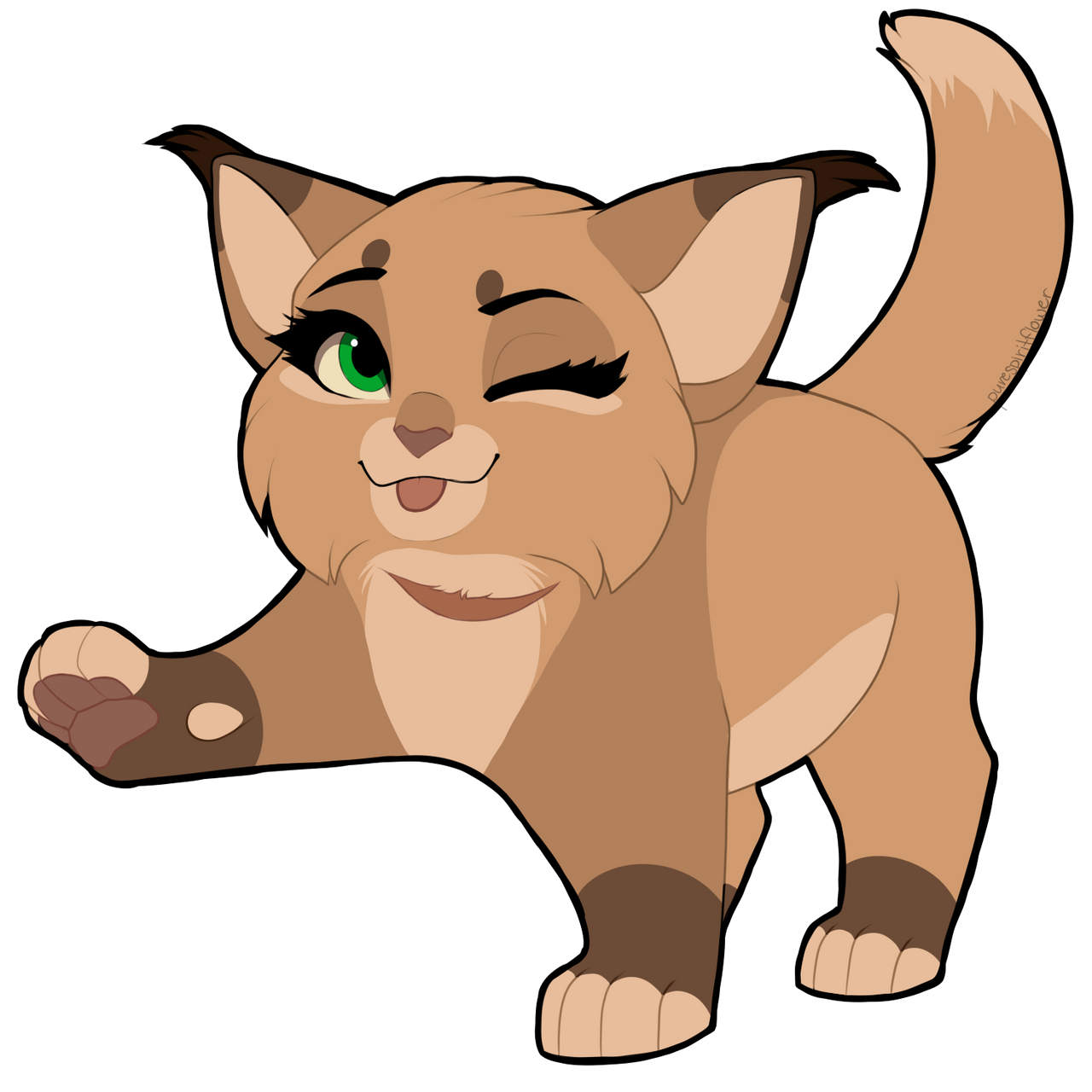 Purespirit chibi by PureSpiritFlower on DeviantArt