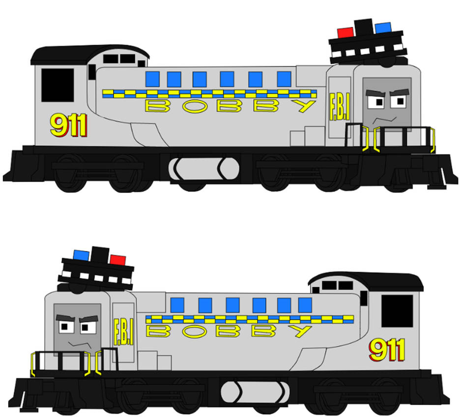 Bobby the Police Engine (My Version) by Safiyy on DeviantArt