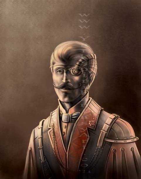 Steampunk Portrait + Video Tutorial Link